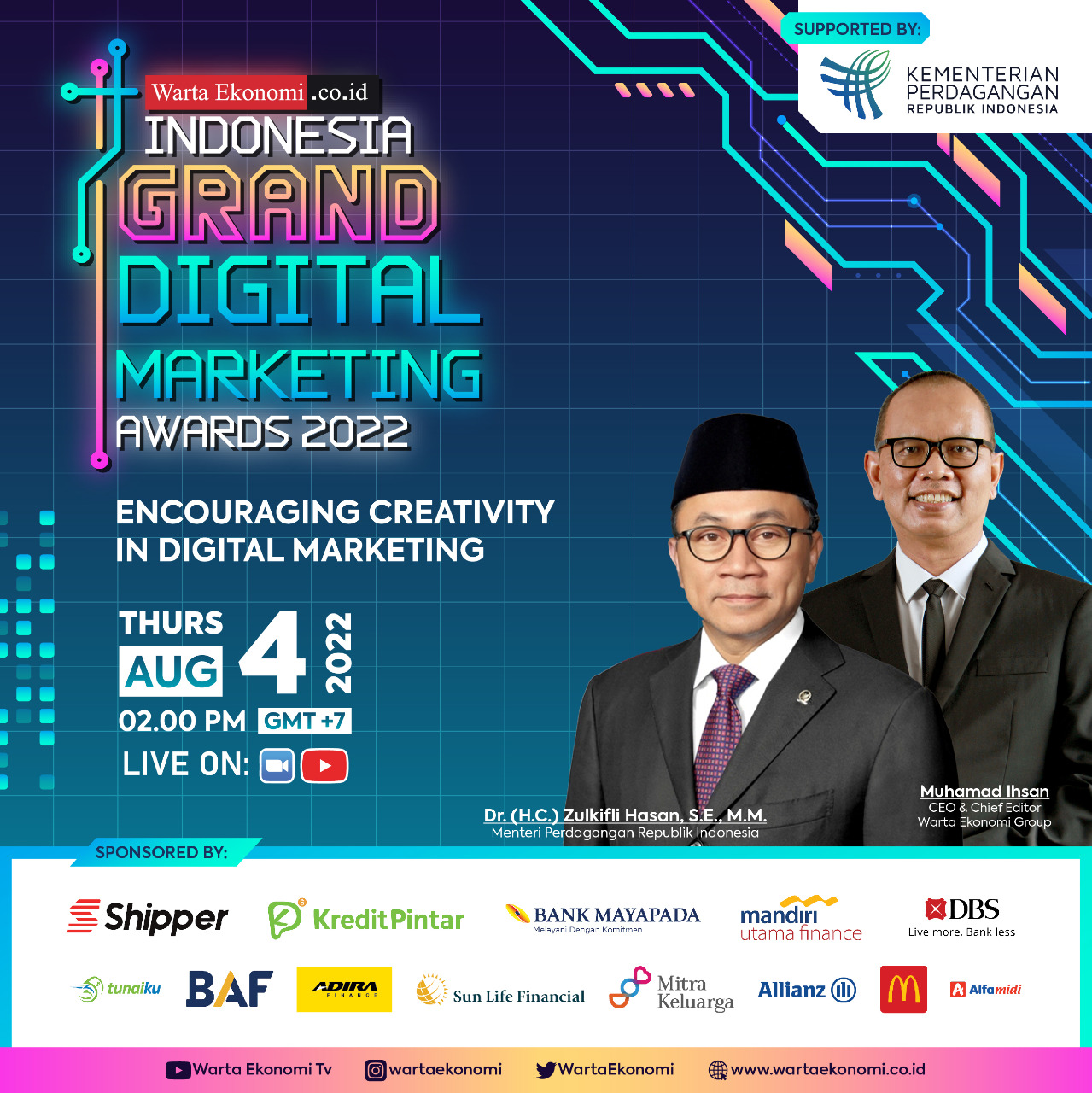 Indonesia Grand Digital Marketing Awards 2022 – QUADRANT SATU KOMUNIKA